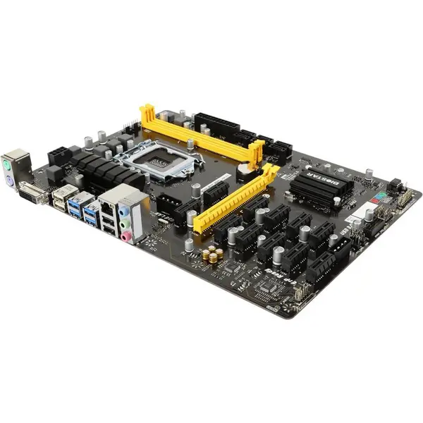 مادربرد بایوستار مدل تی بی 250 بی تی سی پرو MB: Biostar Motherboard TB250-BTC Pro