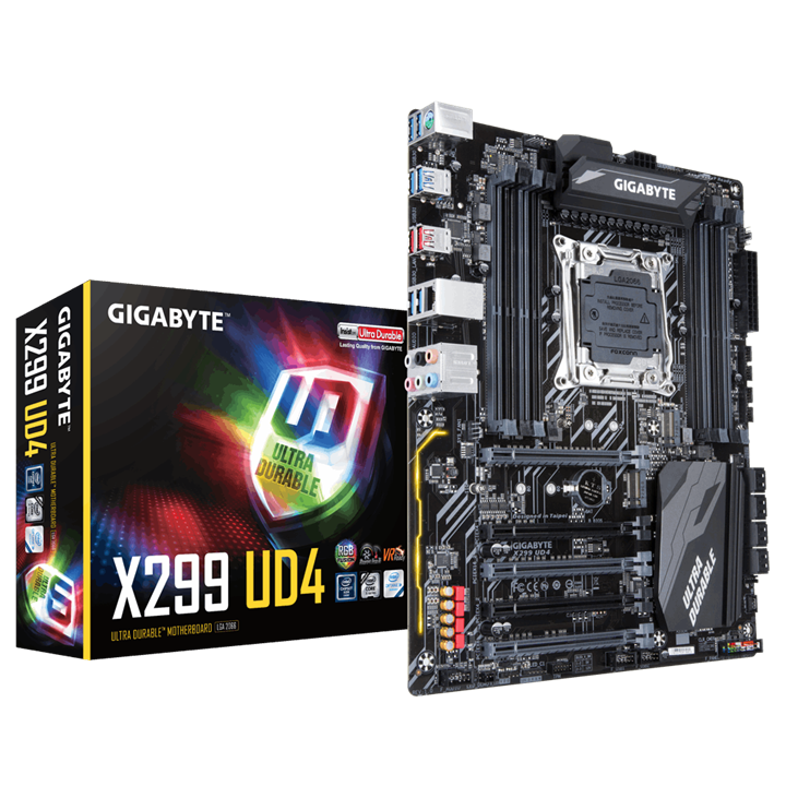 MB: Gigabyte X299 UD4