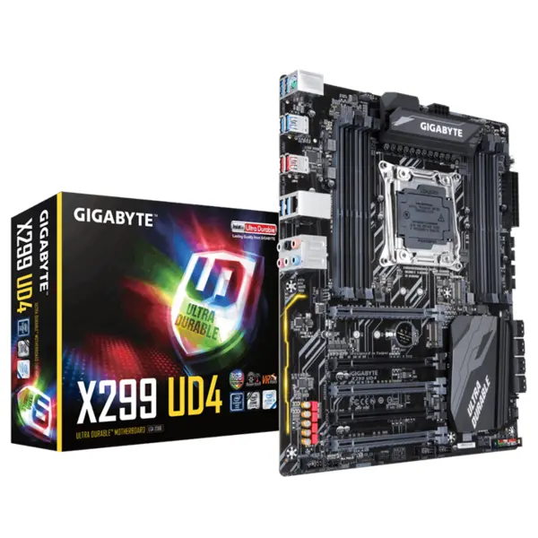 مادربرد گیگابایت مدل ایکس 299 یو دی 4 سوکت 2066 MB: Gigabyte X299 UD4 - 5