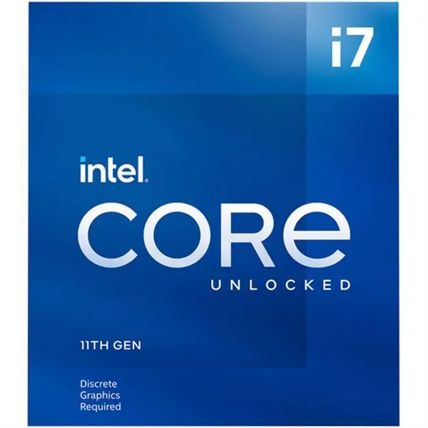 پردازنده 3.6 گیگاهرتز Intel مدل Core i7 11700KF Intel Core i7-11700KF Rocket Lake 8-Core 3.6 GHz LGA 1200 - 2