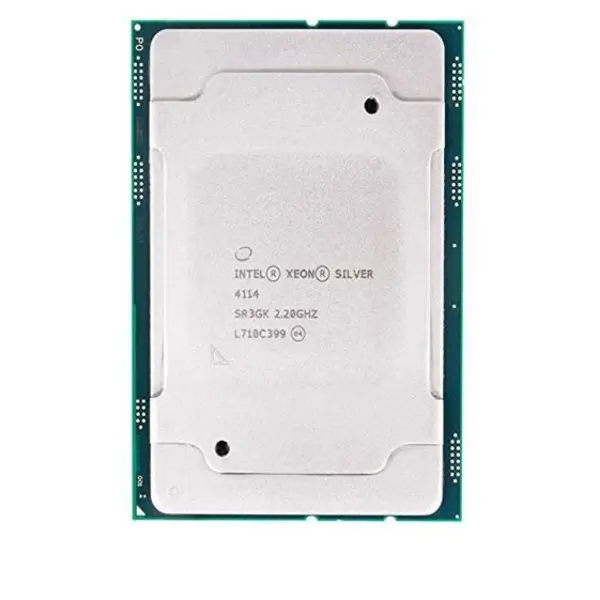 پردازنده اینتل مدل زئون سیلور 4114 با فرکانس 2.2 گیگاهرتز CPU: Intel Xeon Silver 4114 - 4