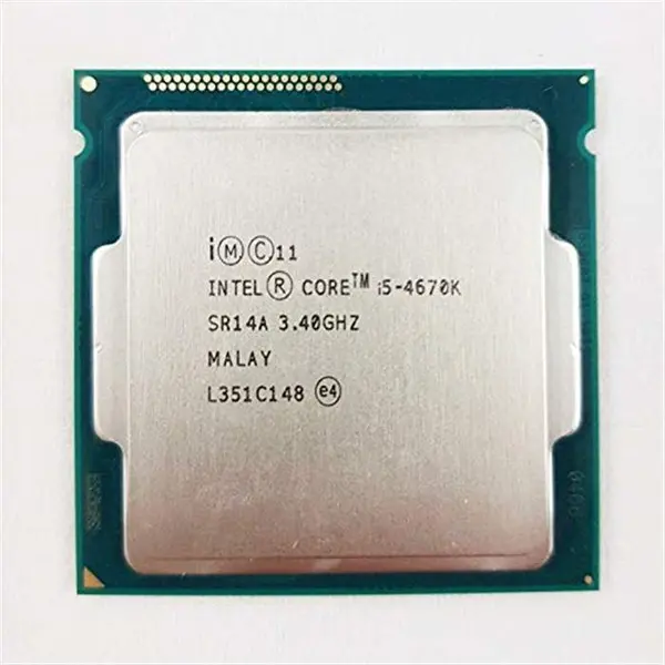 سی پی یو اینتل آی فایو 4670 کی هسول Intel Core i5-4670k 3.4GHz LGA 1150 Haswell CPU - 2
