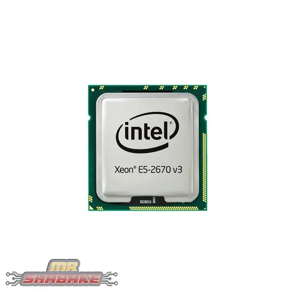 سی پی یو اینتل مدل زئون ای 5 2670 وی تری با فرکانس 2.3 گیگاهرتز Intel Xeon E5-2670 V3 12Core 2.3GHz LGA2011-3 Haswell CPU - 2