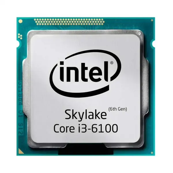 سی پی یو اینتل 6100 اسکای لیک سوکت 1151 Intel Core-i3 6100 3.7GHz LGA 1151 Skylake CPU - 4