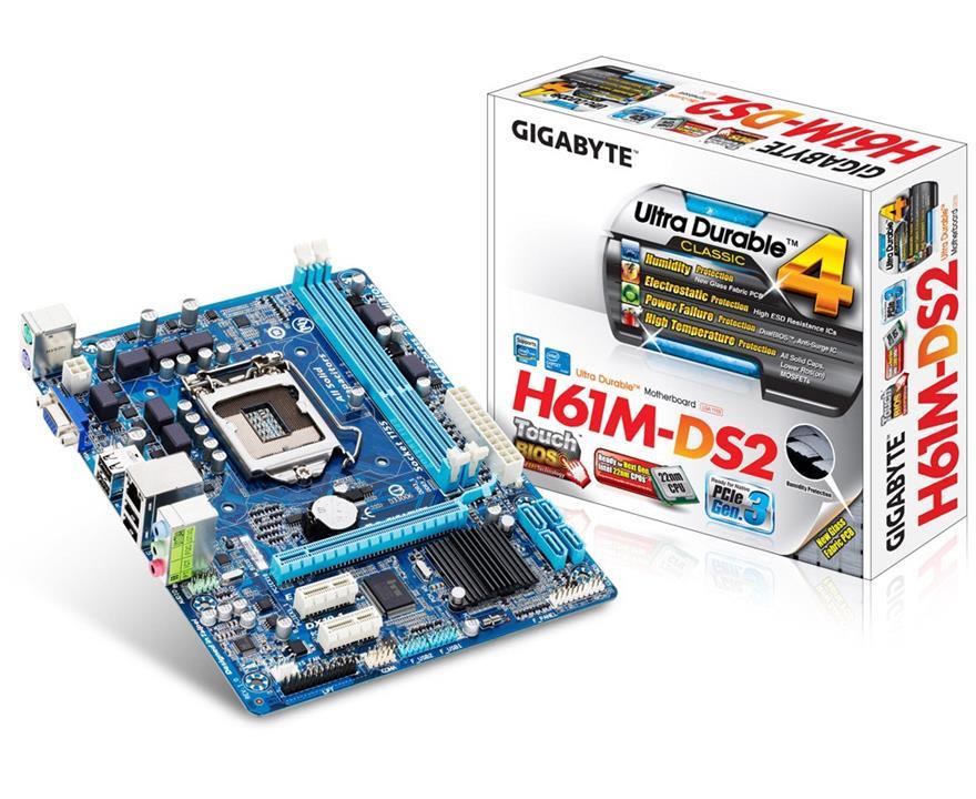 GigaByte GA-H61M-DS2 LGA 1155 Motherboard