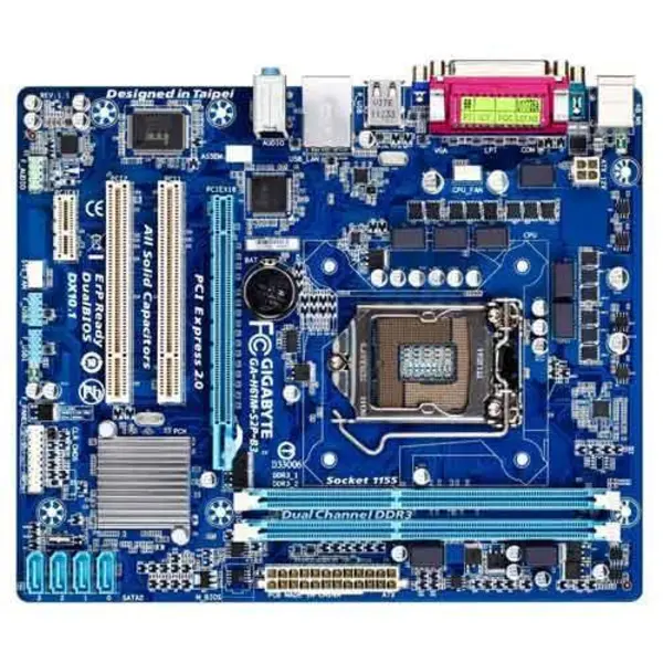 مادربرد گیگابایت مدل اچ 61 ام دی اس 2 GigaByte GA-H61M-DS2 LGA 1155 Motherboard - 5