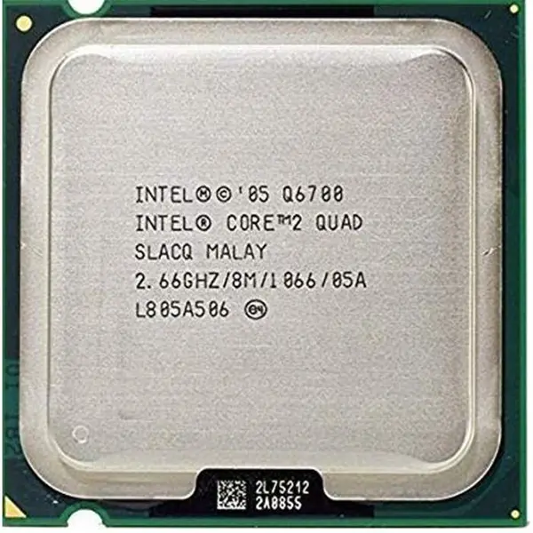 پردازنده تری اینتل مدل کیو 6700 با فرکانس 2.66 گیگاهرتز Core2 Quad Q6700 2.66GHz LGA 775 Kentsfield TRAY CPU - 4