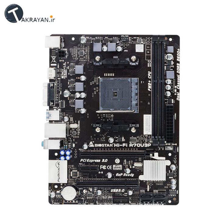 Biostar Hi-Fi A70U3P Ver 6.2 FM2+ Motherboard