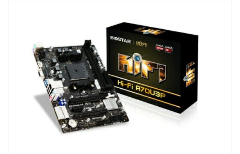 Biostar Hi-Fi A70U3P Ver 6.2 FM2+ Motherboard