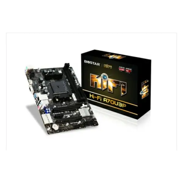 Biostar Hi-Fi A70U3P Ver 6.2 FM2+ Motherboard