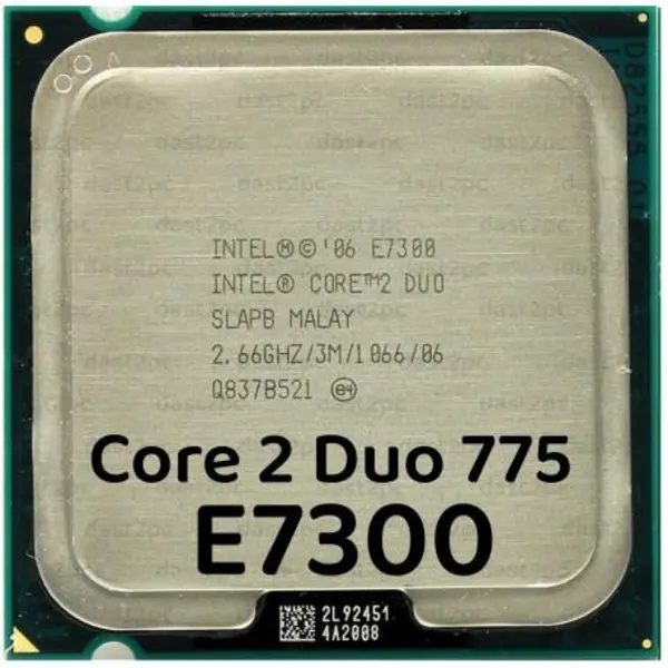 سی پی یو اینتل سری 7300 Intel Core2 Duo E7300 - 2
