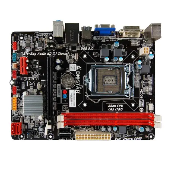 مادربورد یایوستار مدل اچ 81 ام دی سی سوکت 1150 Biostar H81MDC Socket 1150 Motherboard - 2
