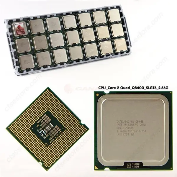 پردازنده اینتل مدل کیو 8400 با سوکت 775 و فرکانس 2.66 گیگاهرتز INTEL Core 2 Quad Q8400 - 5