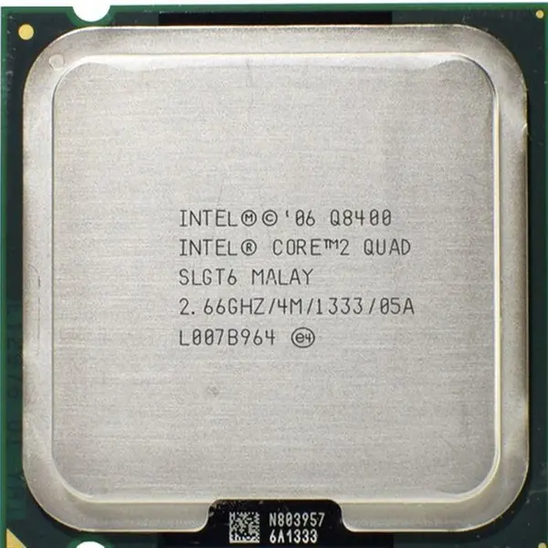 پردازنده اینتل مدل کیو 8400 با سوکت 775 و فرکانس 2.66 گیگاهرتز INTEL Core 2 Quad Q8400 - 4