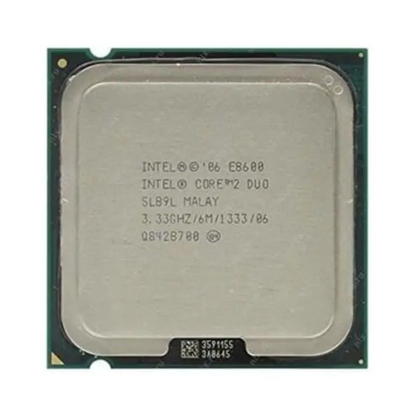 پردازنده اینتل مدل ای 8600 با فرکانس 3.33 گیگاهرتز Intel Core2 Duo E8600 3.33GHz LGA 775 Wolfdale CPU - 4