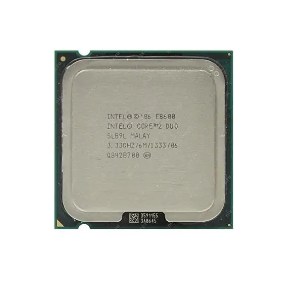 پردازنده اینتل مدل ای 8600 با فرکانس 3.33 گیگاهرتز Intel Core2 Duo E8600 3.33GHz LGA 775 Wolfdale CPU - 3