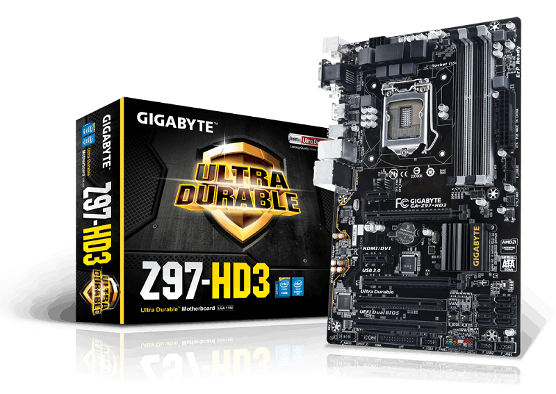 GigaByte GA-Z97-HD3 LGA 1150 Motherboard