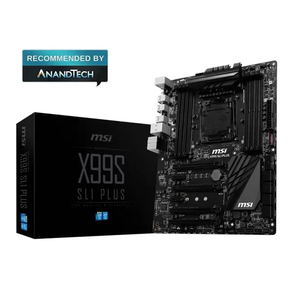 مادربرد ام اس آی مدل ایکس 99 اس اس ال آی پلاس سوکت 2011-وی 3 MSI X99S SLI Plus Socket 2011-v3 Motherboard