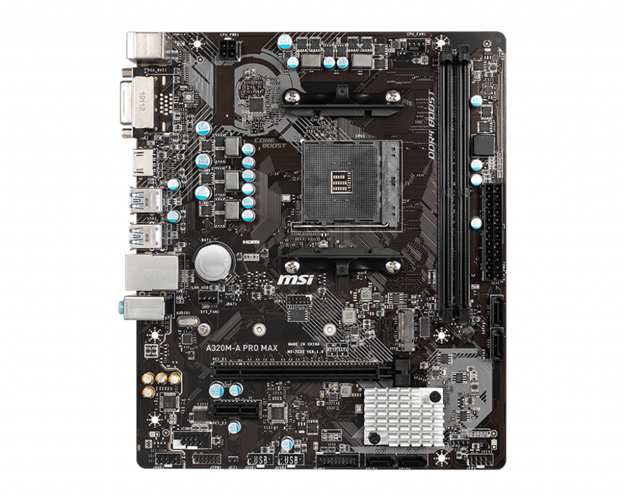 MB: MSI A320M-A Pro Max