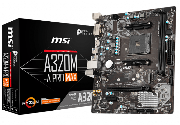 MB: MSI A320M-A Pro Max