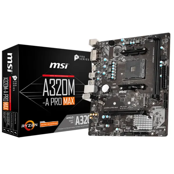 مادربرد ام اس آی مدل A320M-A PRO MAX MB: MSI A320M-A Pro Max