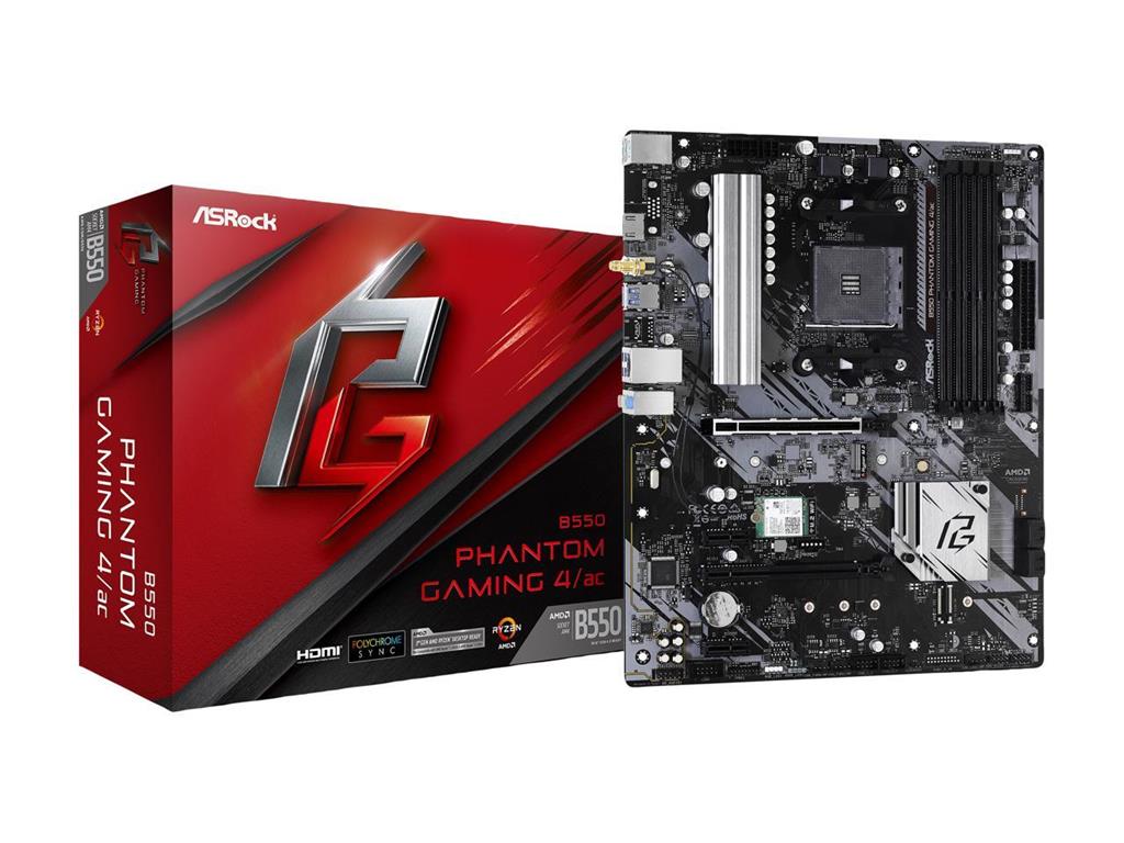 مادربرد ASRock B550 Phantom Gaming 4/ac