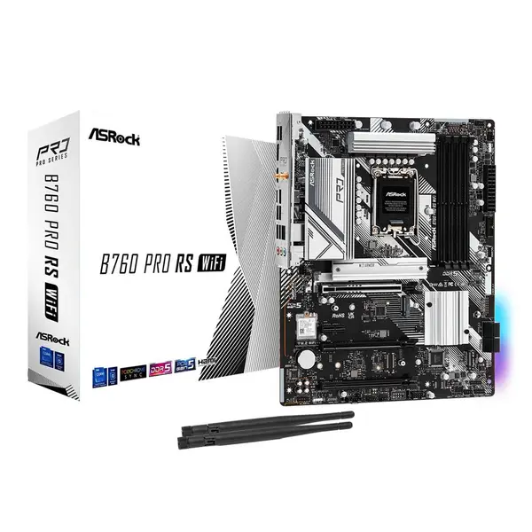 Motherboard: ASRock B760 Pro RS WiFi