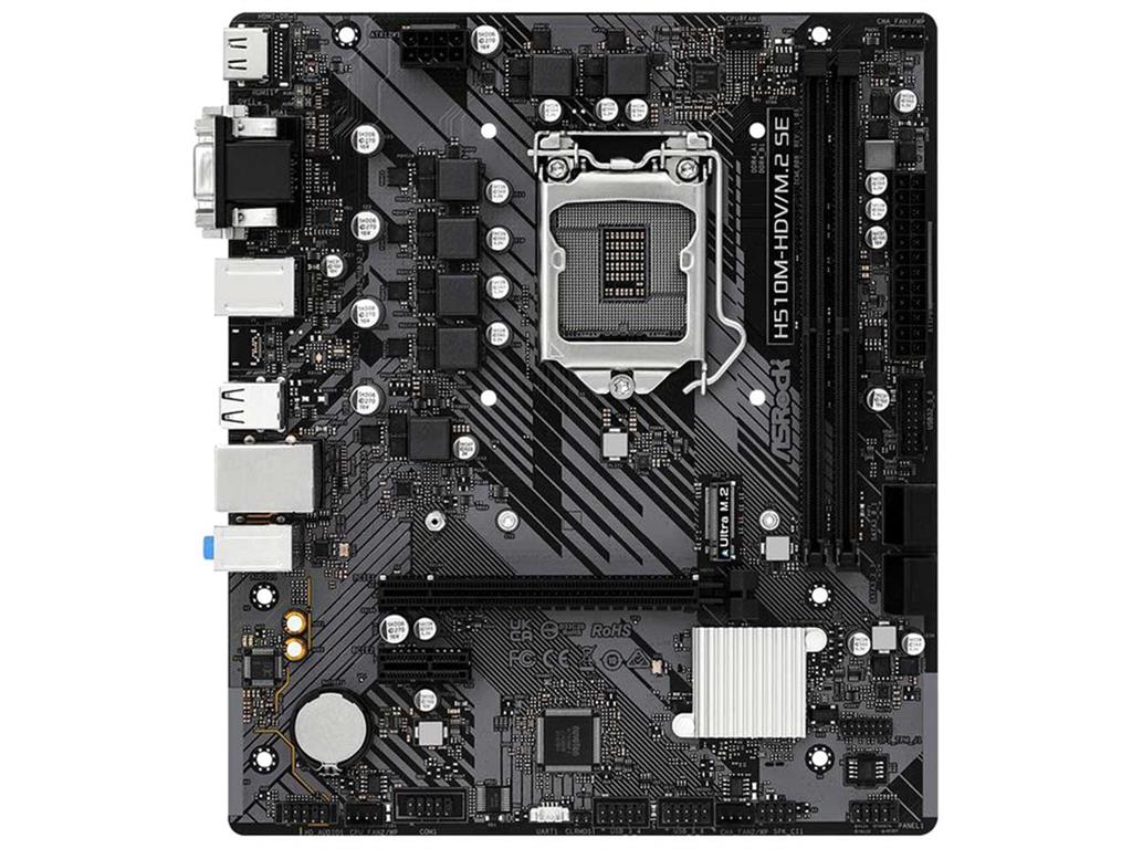 Asrock  H510M HDV M.2 SE DDR4 LGA1200 11th Gen Motherboard