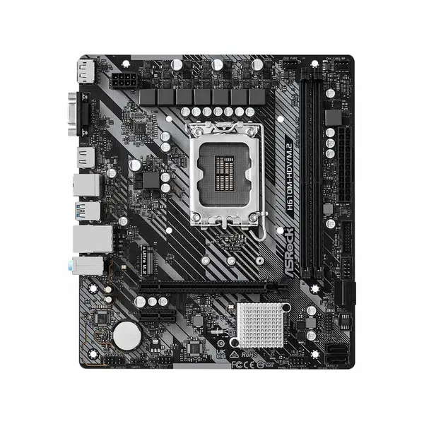 Asrock  H610M HDV M.2 DDR4 LGA1700 13th Gen Motherboard