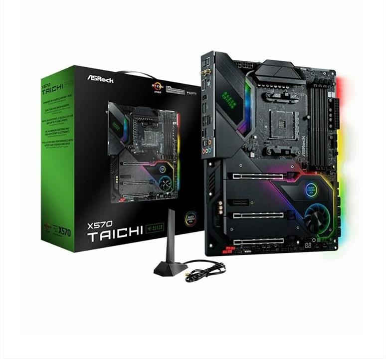 مادربرد Asrock مدل X570 Taichi Razer Edition با سوکت پردازنده AM4