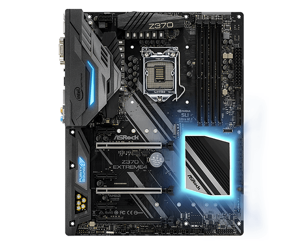 مادربورد ازراک مدل Asrock Z370 Extreme-4 (کارکرده)