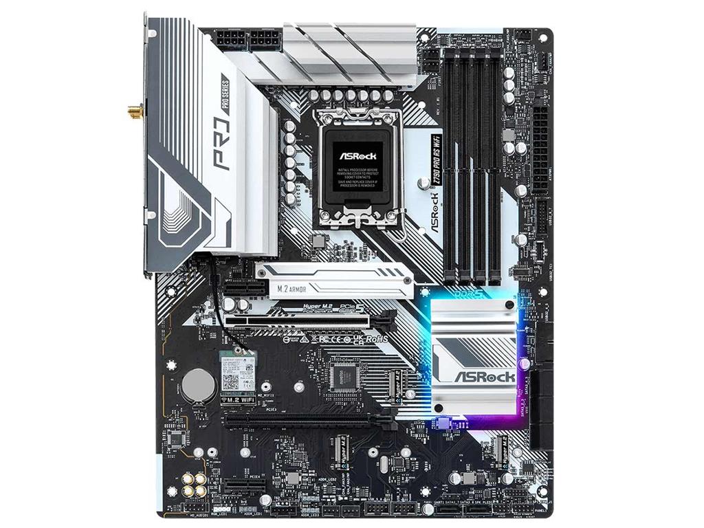 Asrock Z790 PRO RS WIFI DDR5 LGA1700 13th Gen Motherboard