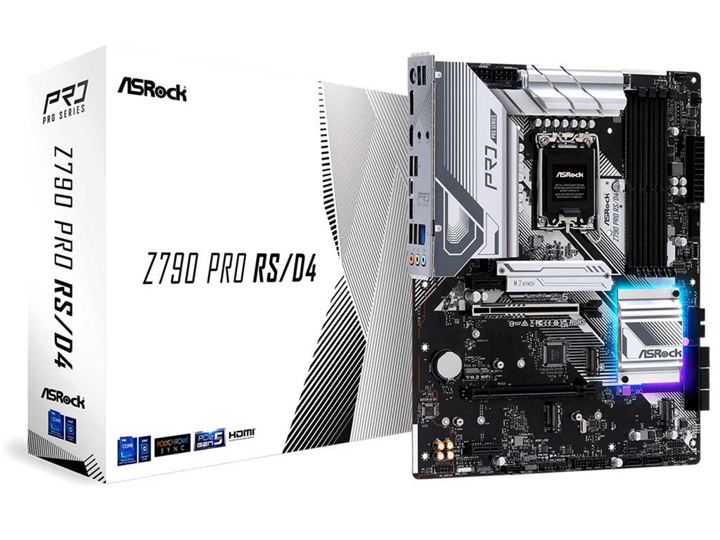 Motherboard: ASRock Z790 Pro RS DDR4