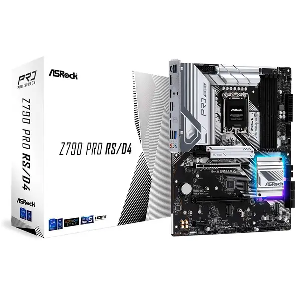 Motherboard: ASRock Z790 Pro RS DDR4