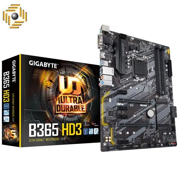 مادربرد گیگابایت مدل B365 HD3 rev. 1.0 Gigabyte B365 HD3 rev. 1.0 - 2