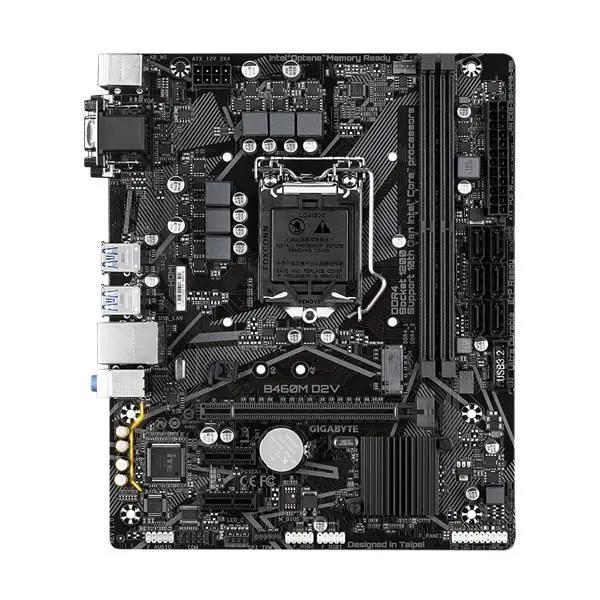 مادربرد گیگابایت مدل B460M D2V LGA 1200 Gigabyte B460M D2V LGA 1200 Motherboard - 5