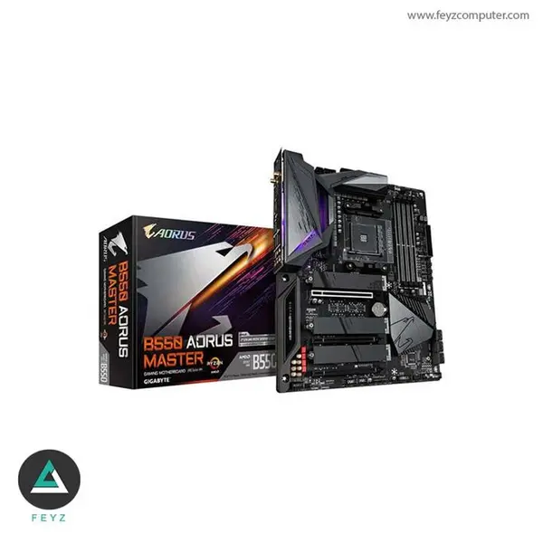 مادربرد گیگابایت B550 AORUS MASTER Gigabyte B550 AORUS MASTER AM4 Motherboard - 2