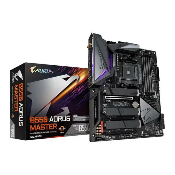 مادربرد گیگابایت B550 AORUS MASTER Gigabyte B550 AORUS MASTER AM4 Motherboard - 5