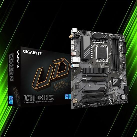 GigaByte B760 DS3H AX DDR5 LGA1700 Micro ATX Motherboard