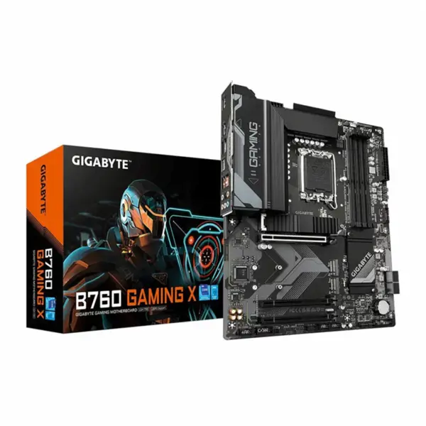 مادربورد گیگابایت B760 GAMING X DDR5 GigaByte B760 GAMING X DDR5 LGA1700 ATX Motherboard - 2