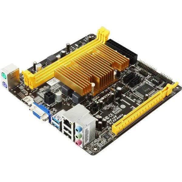 Biostar A68N-5000 CPU Onboard Mainboard - 3