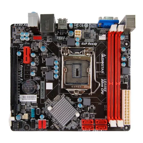Biostar H61MGV3 LGA1155 H61 Mainboard - 3