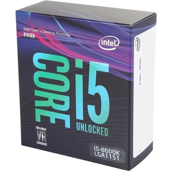پردازنده مرکزی اینتل سری Coffee Lake مدل i5-8600K Intel Coffee Lake Core i5-8600K CPU - 3