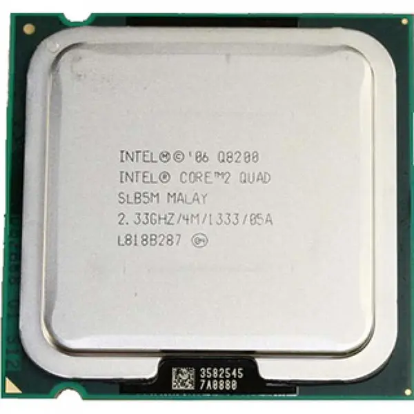 پردازنده اینتل بدون باکس Core2 Quad Q8200 YorkField INTEL Core 2 Quad Q8200