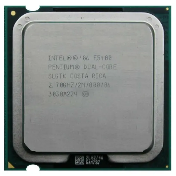 پردازنده مرکزی اینتل سری Core مدل E5400 Intel Pentium Processor E5400