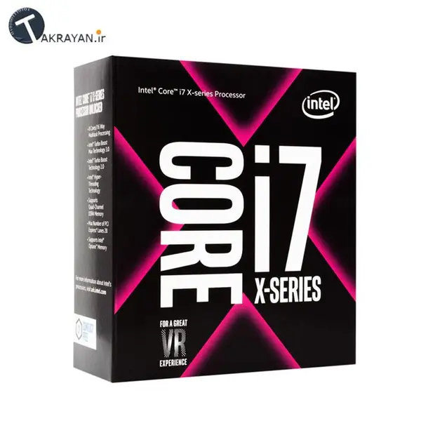 سی پی یو اینتل سری Core-X اسکای لیک مدل Core i7-7820X CPU: Intel Core i7-7820X - 5