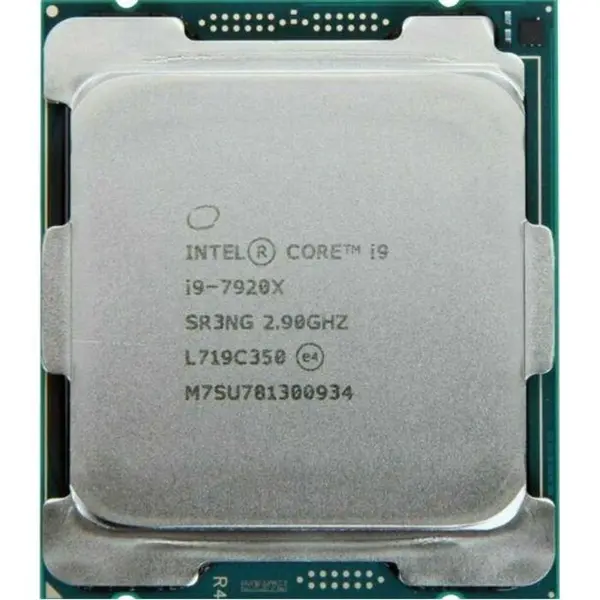 پردازنده تری اینتل سری Core-X اسکای لیک مدل Core i9-7920X Intel Core i9-7920X 2.9GHz LGA 2066 Skylake-X TRAY CPU - 3