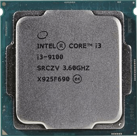 CPU: Intel Core i3-9100