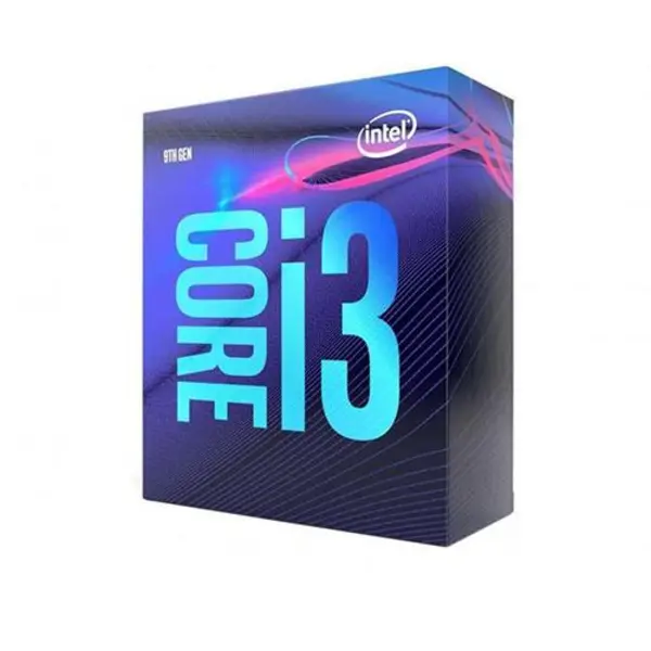 CPU Intel Core i3-9100 Processor سی پی یو اینتل CPU: Intel Core i3-9100 - 4