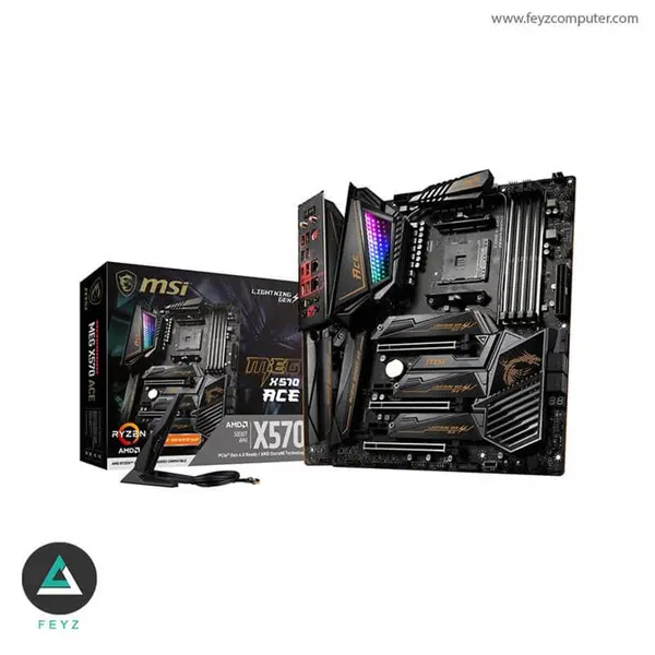 مادربرد DDR4 MSI MEG مدل X570 ACE MSI MEG X570 ACE AM4 Motherboard - 5